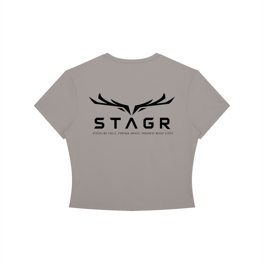 Women's Crewneck Crop T-Shirt