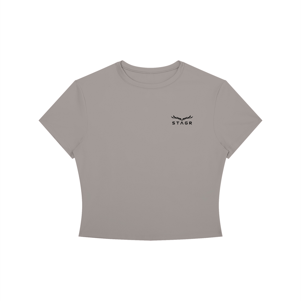 Women's Crewneck Crop T-Shirt