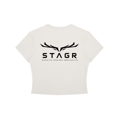 Women's Crewneck Crop T-Shirt